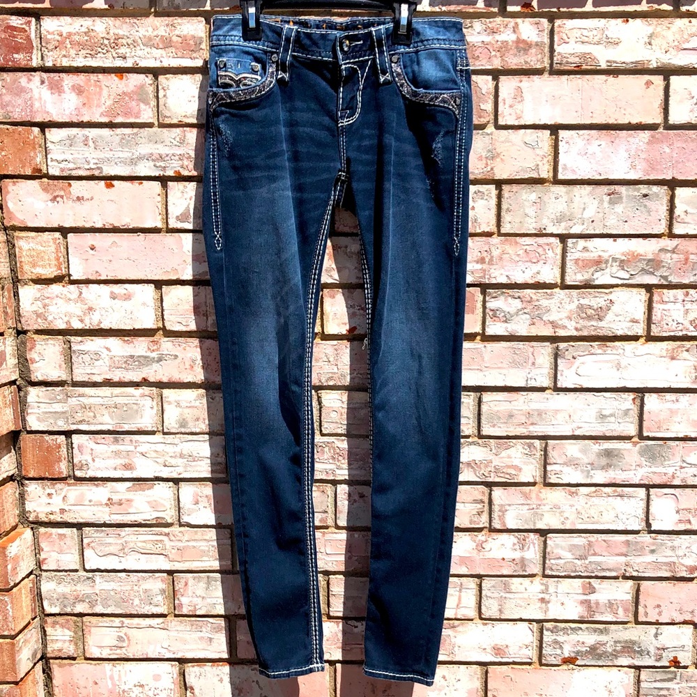 Rock Revival Ripped Jeans